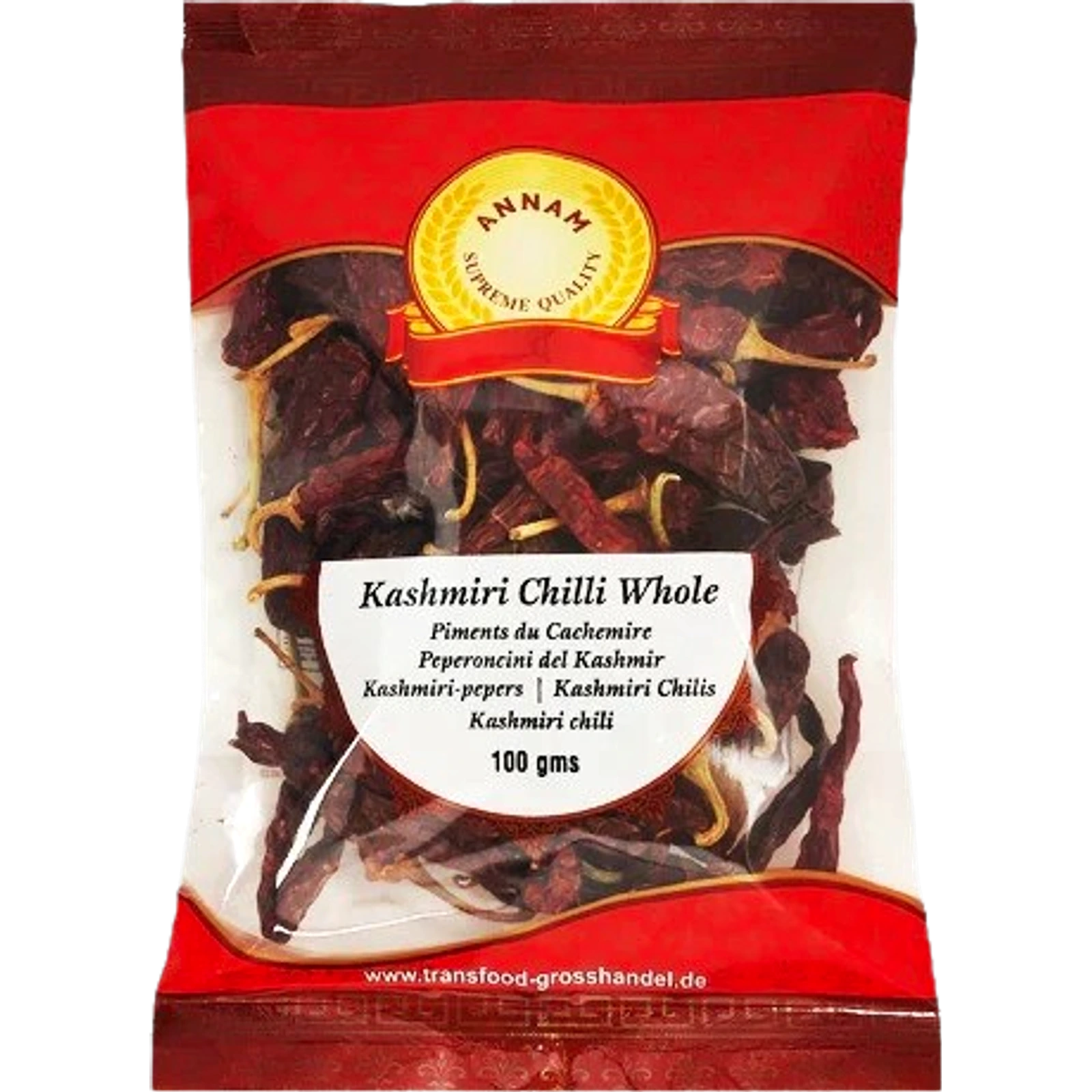 Annam Kashmiri Chilli Whole 1Kg