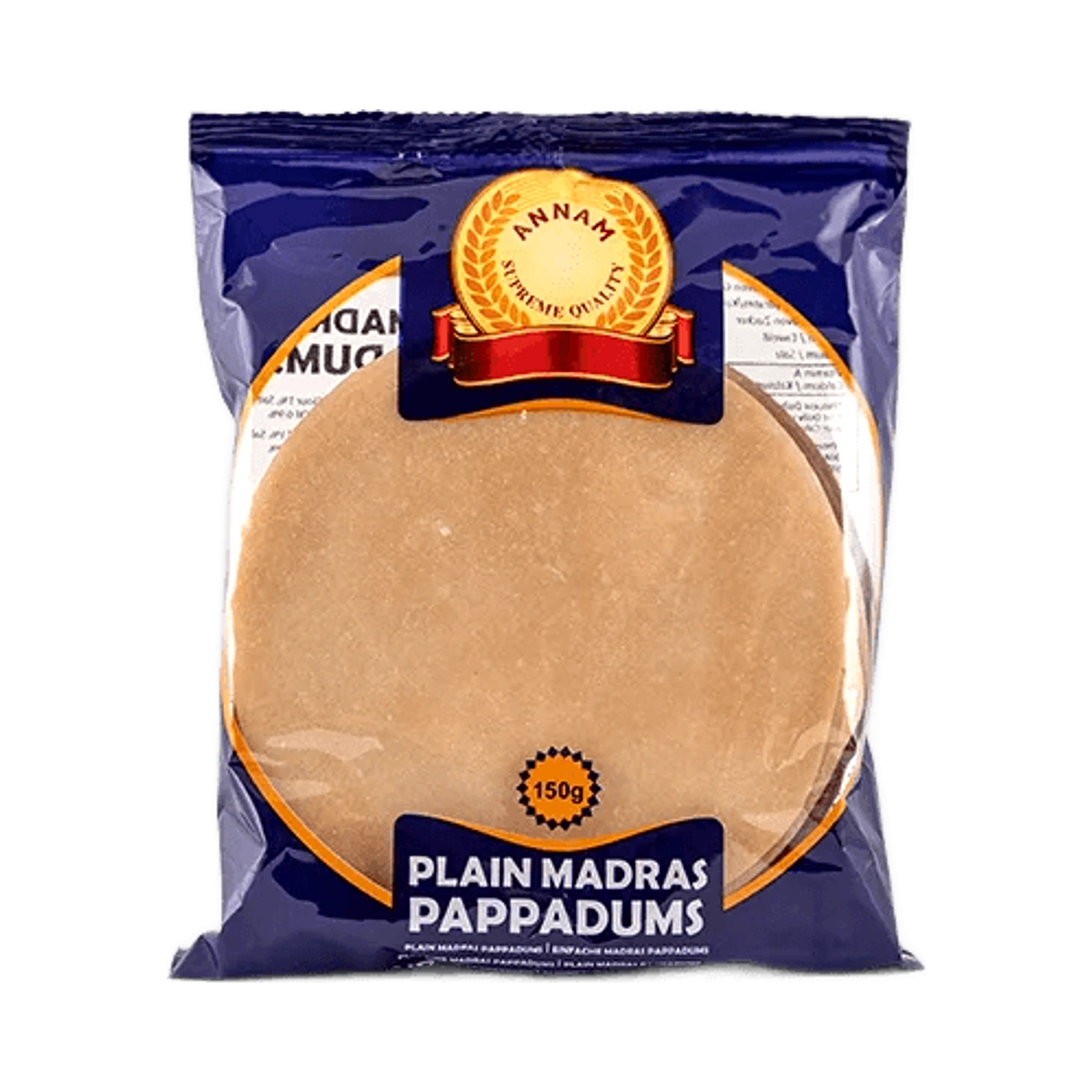Annam Papadom 4 Inch 150g