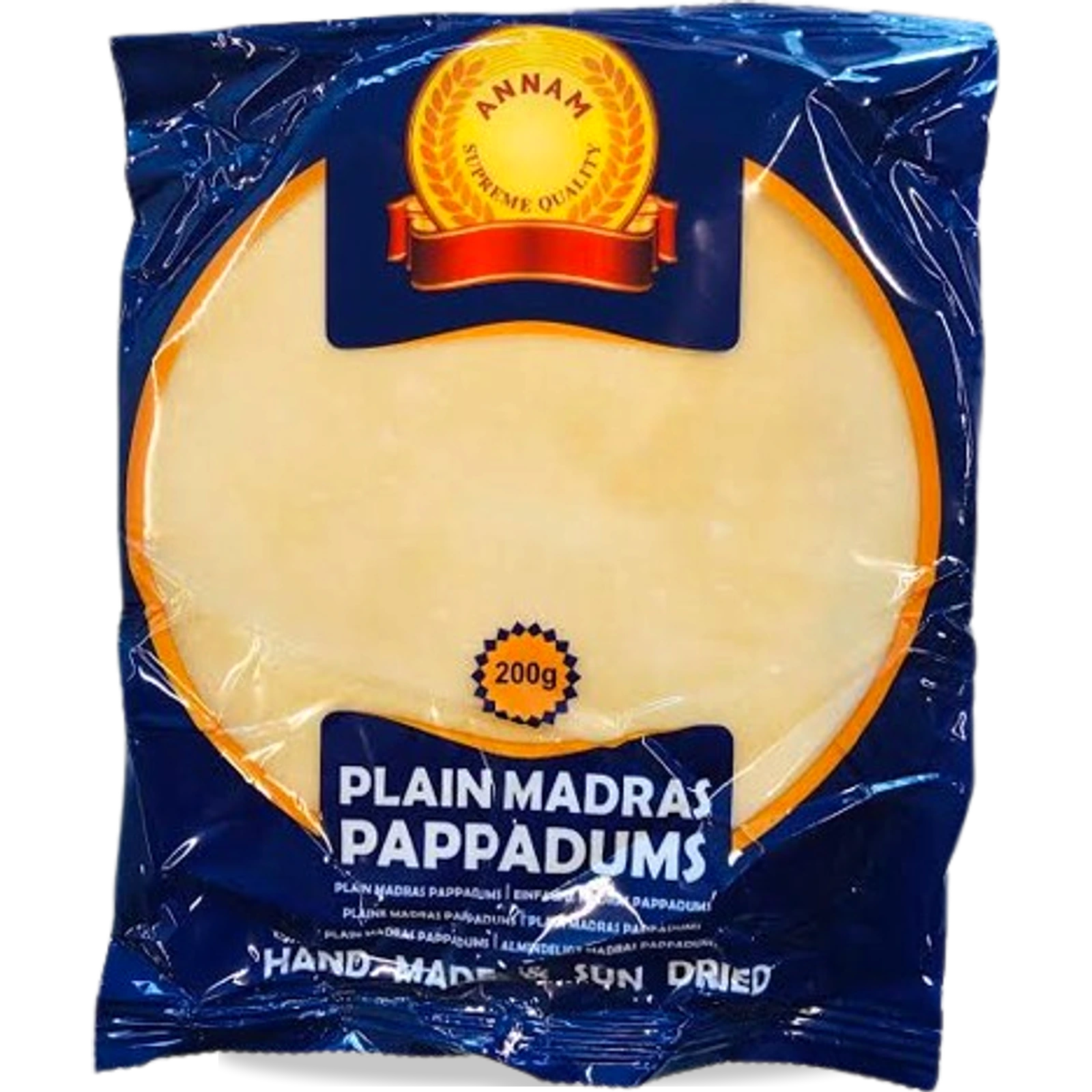 Annam Papadom 6 Inch 200g