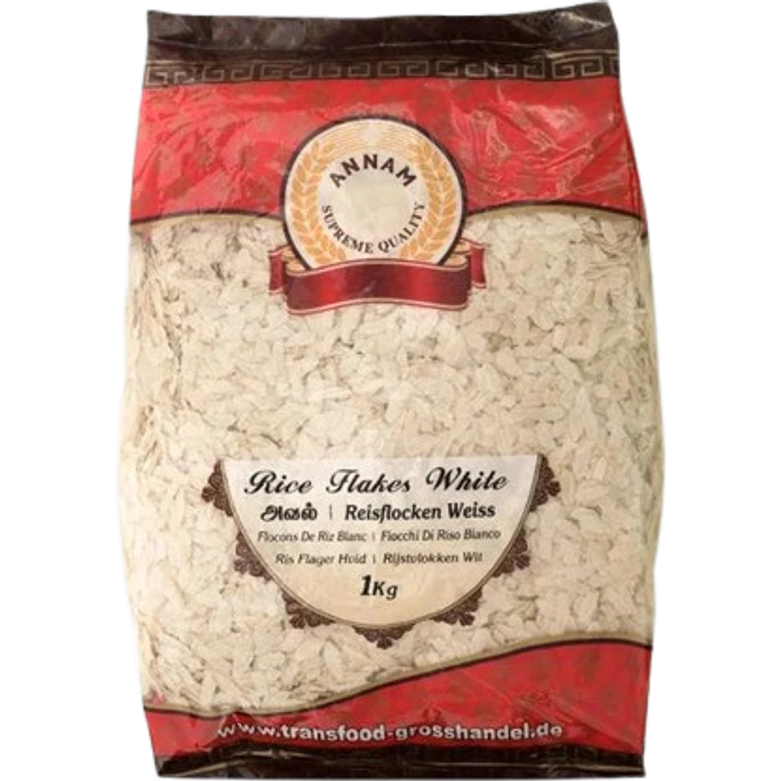 Annam Rice Flakes White Medium 1Kg