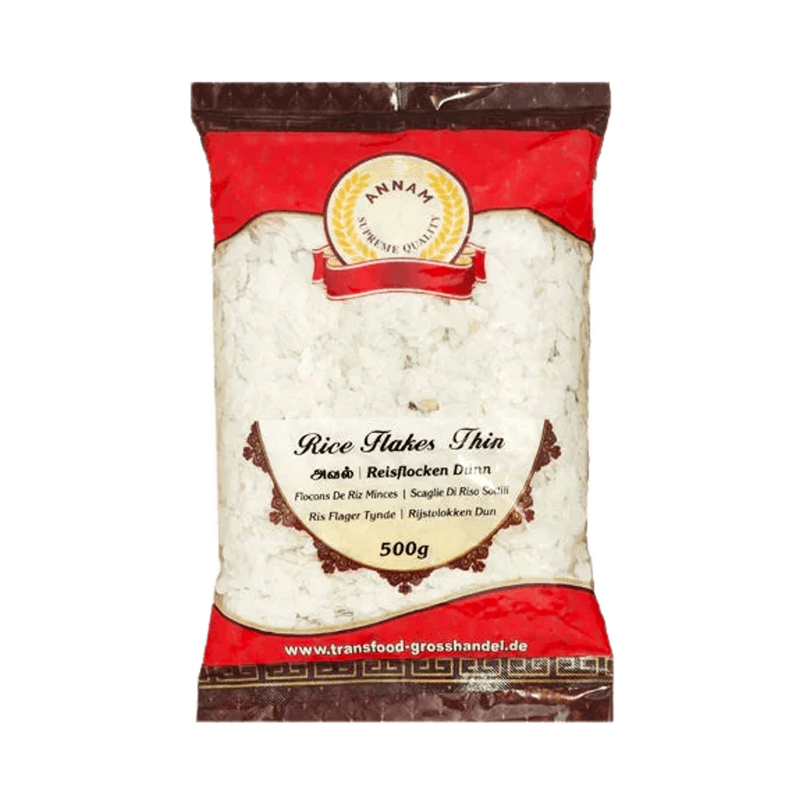 Annam Rice Flakes White Thin 500g