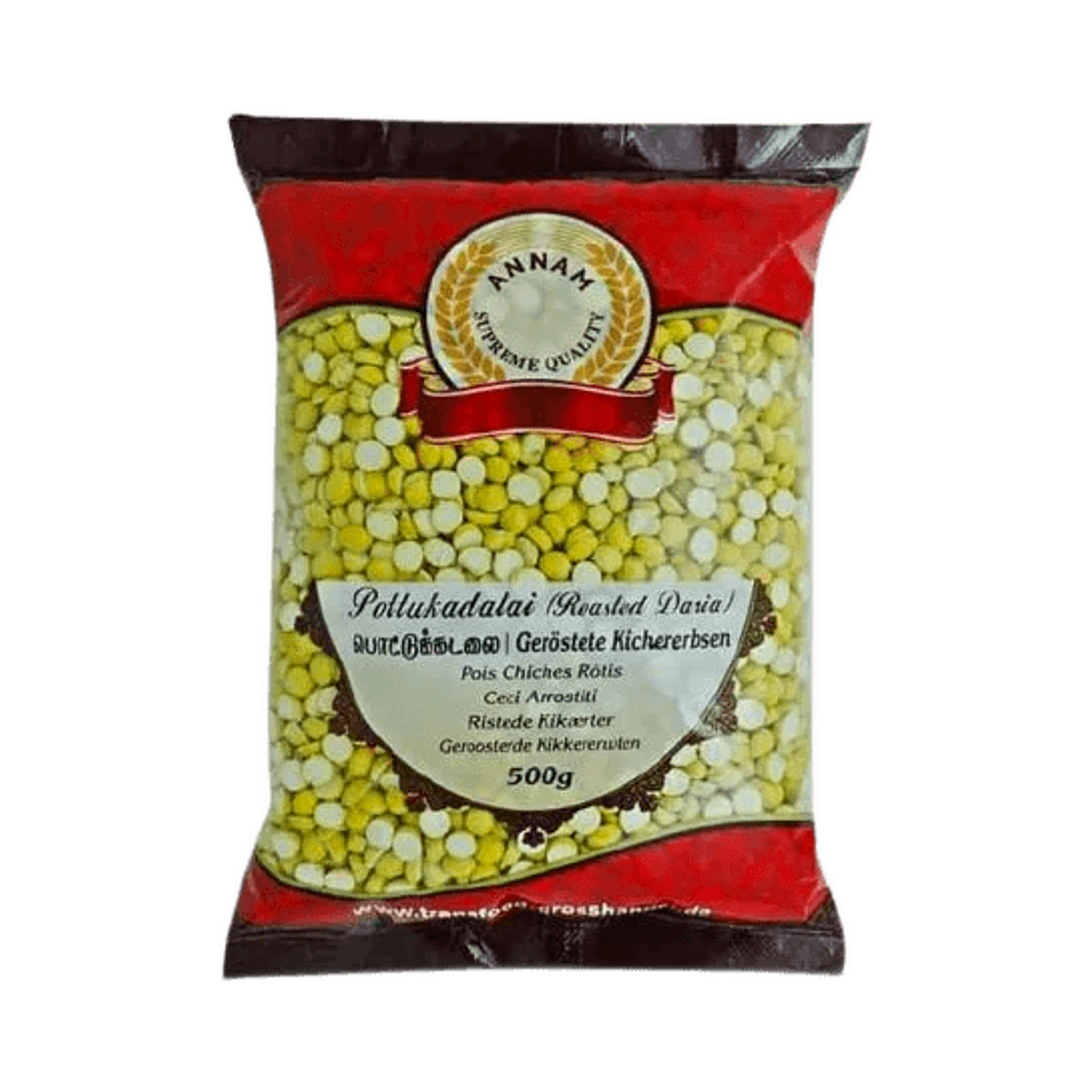 Annam Roasted Gram (Pottukadalai) 500g