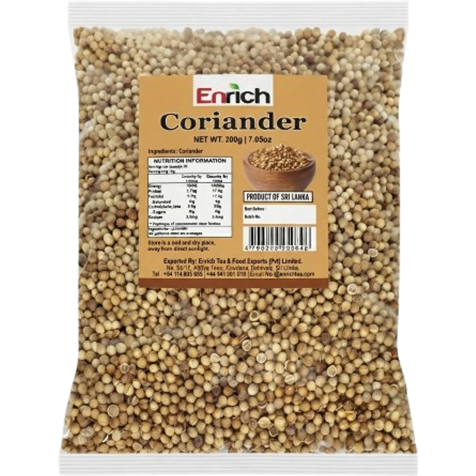 Enrich Coriander Seeds 100g
