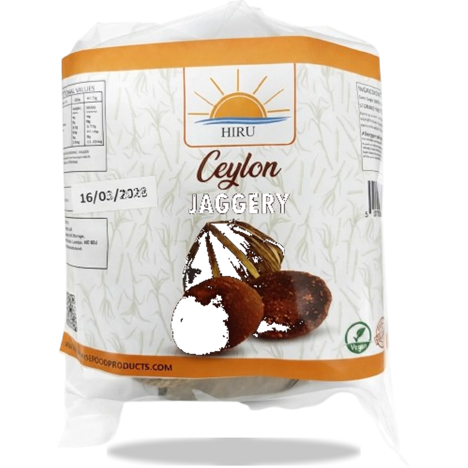 Hiru Ceylon Jaggery 500g