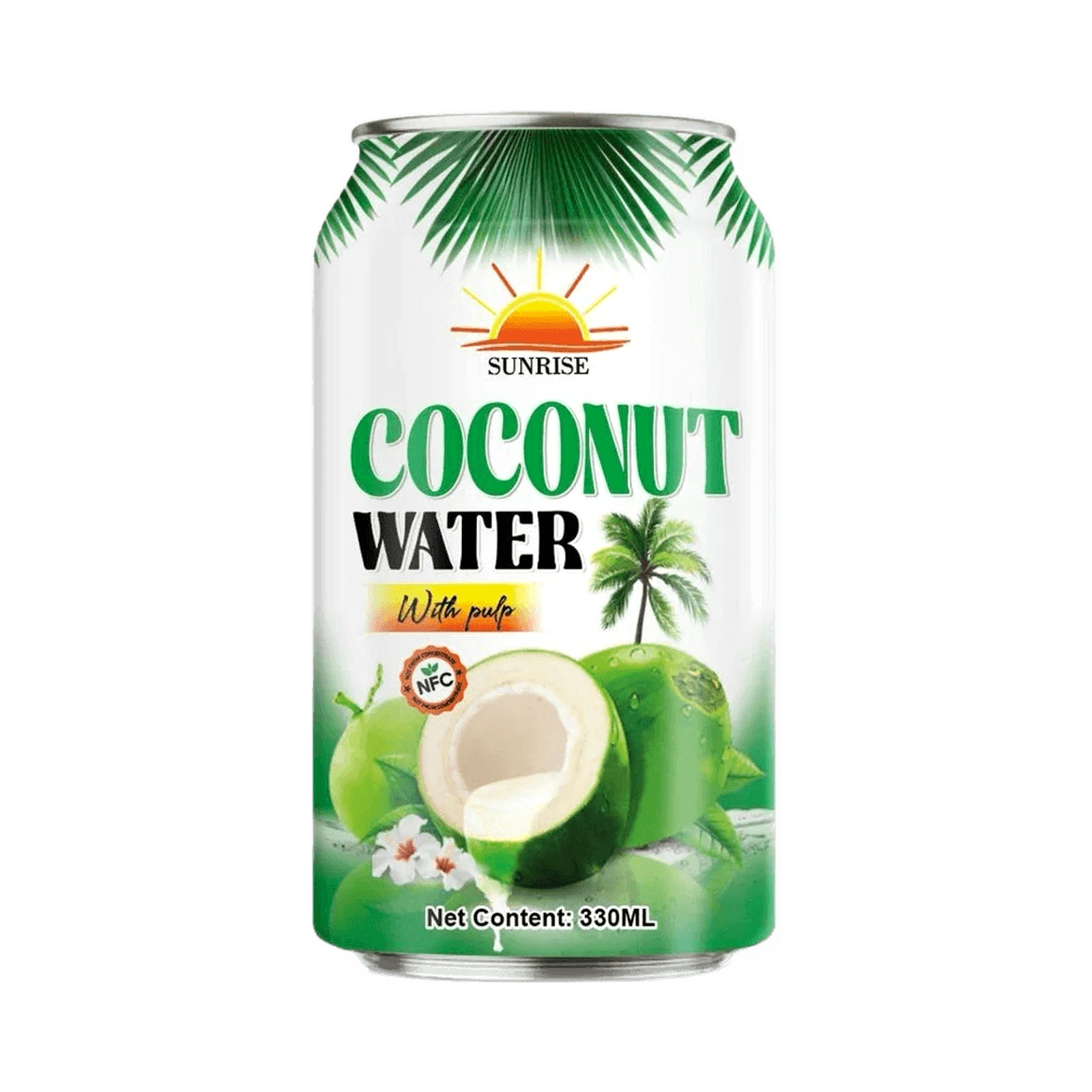 Sunrise Coconut Water With Pulp 330ml
