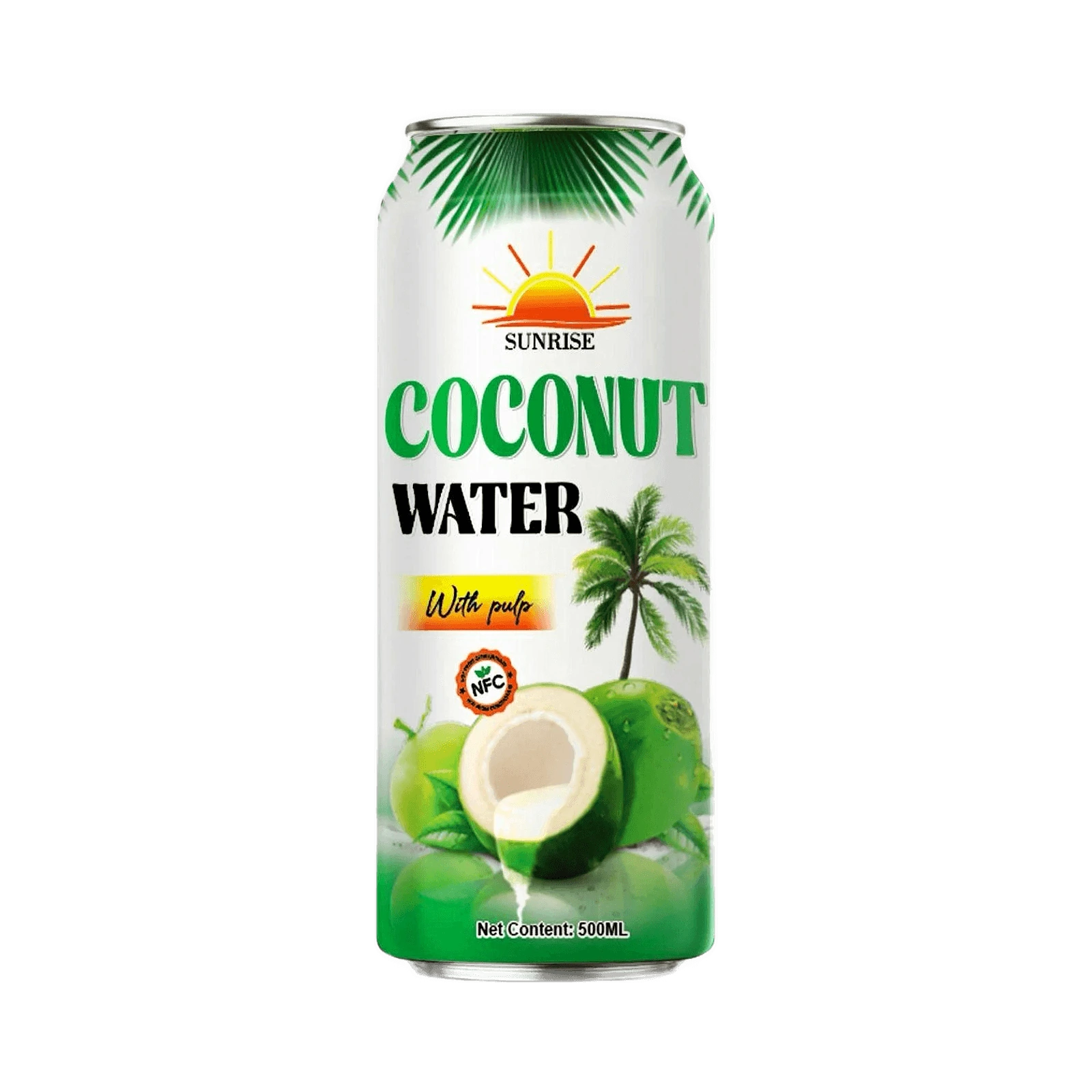 Sunrise Coconut Water With Pulp 500ml