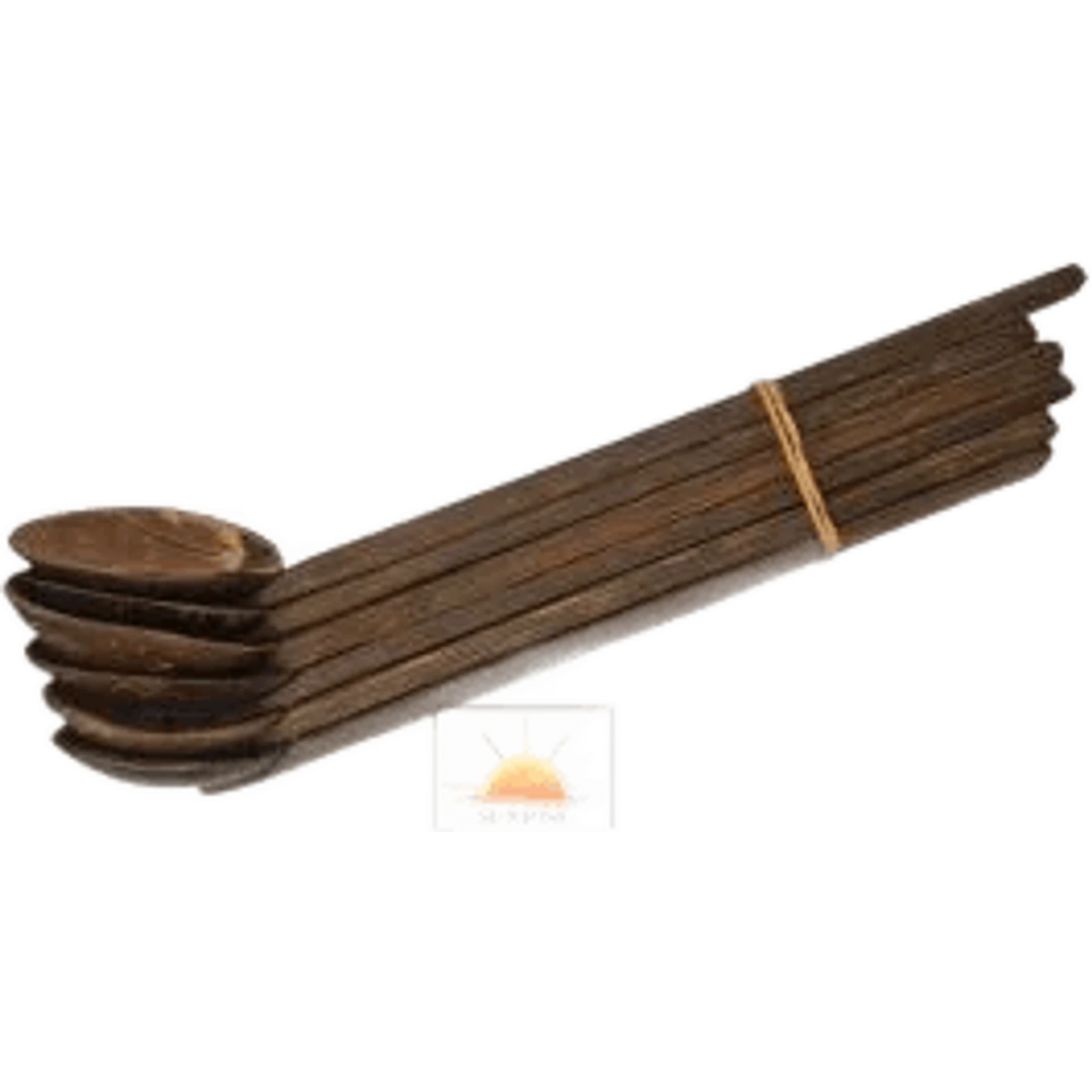 SUNRISE Wooden Spoon – Medium 6 Pk